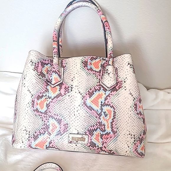 Aldo multicolored snake print bag - Picture 1 of 9